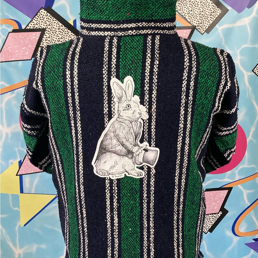 XL White Rabbit Baja Hoodie